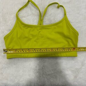 Fabletics Women's neon Sports Bra